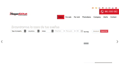 Desktop Screenshot of hogarabitatvlc.com